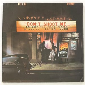 Bernie Taupin Signed Autograph Album Vinyl Record Elton John Don't Shoot Me JSA