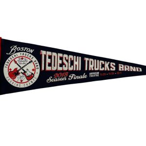 Susan Tedeschi & Derek Trucks Signed Autograph Boston 2018 Pennant w/ JSA COA