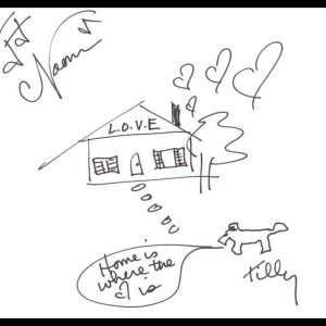 Naomi Judd Signed Autograph 8x10 Hand-drawn Original Art Sketch Photo PSA COA