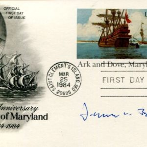 James L. Buckley New York Senator Congress Skull and Bones Signed Autograph FDC
