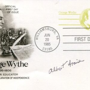 Albert Fraind WWII War Battle of Kasserine Pass D-Day 9th ID Signed Autograph
