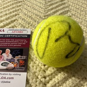 Andrey Rublev Signed Tennis Ball Autographed JSA Authentication COA
