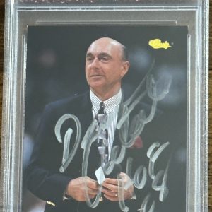 1994 CLASSIC NCAA ANNOUNCER DICK VITALE ESPN SIGNED CARD PSA DNA AUTOGRAPH