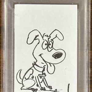 The Secret Life Of Pets Dog Original Sketch Drawing Signed Chris Renaud PSA DNA