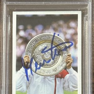 1987 Sports Question Martina Navratilova Signed Card PSA DNA AUTOGRAPH SIGNED