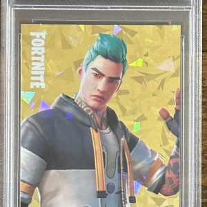2020 PANINI FORTNITE SERIES 2 FLARE P4 PROMO CRACKED ICE PSA GEM MINT 10