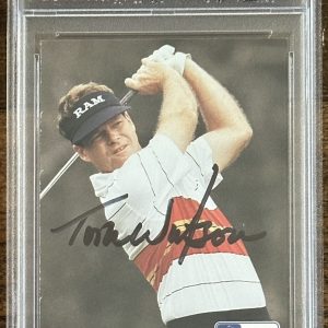 1991 PRO SET GOLF PGA TOUR TOM WATSON SIGNED CARD PSA DNA CERTIFIED AUTOGRAPH