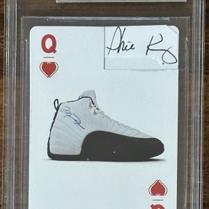 PHIL KNIGHT NIKE SIGNED AIR JORDAN SHOE CARD CUT BAS BECKETT AUTOGRAPH MICHAEL