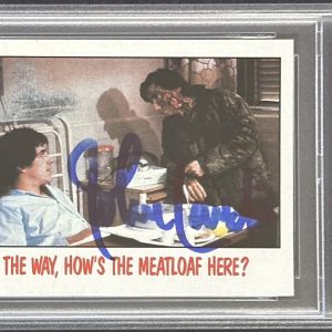 1988 Topps Fright Flicks SIGNED American Werewolf John Landis Director PSA DNA