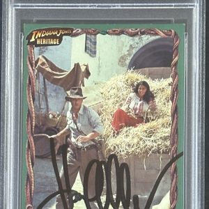 2008 Topps Heritage Indiana Jones Karen Allen SIGNED Marion PSA DNA Autograph