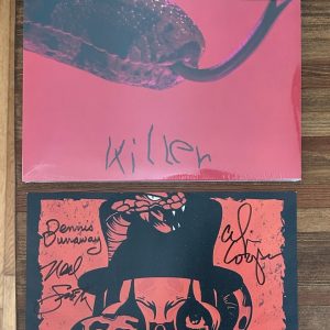 Alice Cooper Killer Deluxe Vinyl SIGNED FULL BAND 4 Original Members AUTOGRAPHED