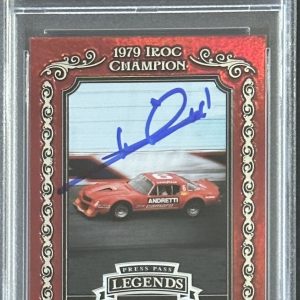 2008 Press Pass Legends #’d 8/380 Mario Andretti PSA DNA COA Autograph F1 Signed