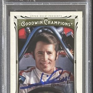 2013 UD Goodwin Champions Mario Andretti PSA DNA Autograph F1 Formula One Signed