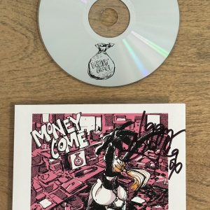 IGGY AZALEA Money Come Signed CD Cover AUTOGRAPHED RARE Sam Blanchard Art #1