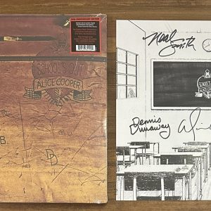 Alice Cooper Schools Out 4LP Vinyl SIGNED FULL BAND Original Member AUTOGRAPH #2