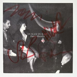 DURAN DURAN DANSE MACABE CD + AUTOGRAPHED ART CARD FULL BAND SIGNED IN RED #1