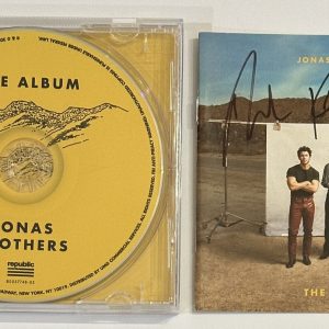 The Jonas Brothers Nick Joe & Kevin Signed The Album CD Cover PSA DNA Certified