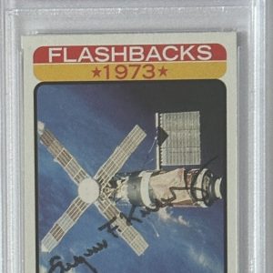 2022 TOPPS HERITAGE GENE EUGENE KRANZ SIGNED PSA DNA COA AUTOGRAPH NASA DIRECTOR
