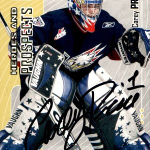 Carey Price Full Name Signed 2005/06 Heroes and Prospects Card #157 JSA LOA
