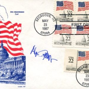 Alan Greenspan Chairman of the Federal Reserve Economist Signed Autograph FDC