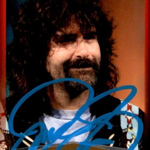 Mick Foley Signed 2008 Tristar TNA Card #14 WWE