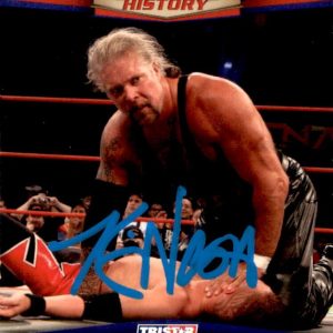 Kevin Nash "Diesel" Signed 2010 Tristar TNA Icons Puzzle Piece Card #86 WWE