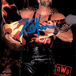 Kevin Nash Signed 1998 Topps WCW nWo Card #03 WWE WWF