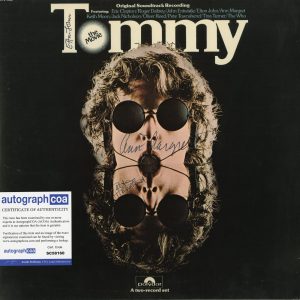 The Who Tommy Test Pressing, Signed Vinyl Record ACOA Elton John, Pete Townshend