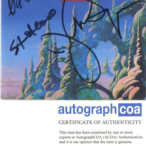 YES The Ladder signed CD Jon Anderson, Chris Squire, Alan White, Steve Howe ACOA