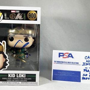 Matt Damon Signed Funko Pop Frost Giant Loki PSA/DNA 1 COA