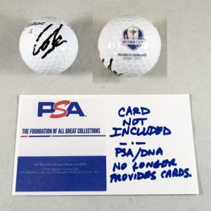 Nicolas Colsaertz Signed Golf Ball 2023 Ryder Cup PSA/DNA COA