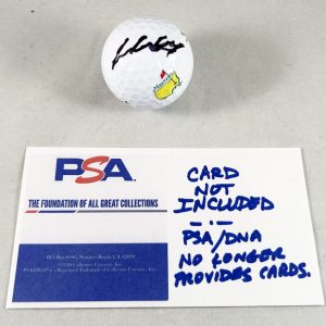 Si Woo Kim Signed Masters Golf Ball PSA/DNA COA