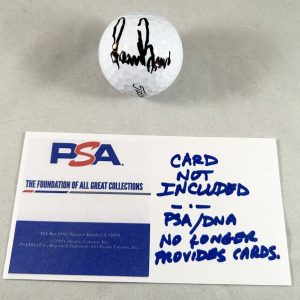 Sam Burns Signed Golf Ball PSA/DNA COA