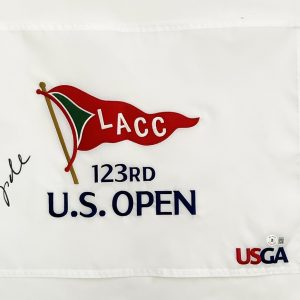 Wyndham Clark Signed 2023 US Open Flag JSA 2 COA