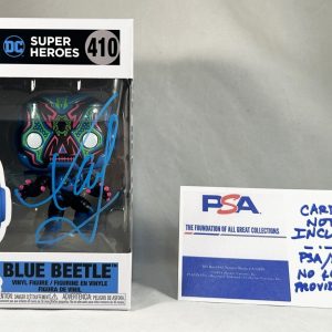 Xolo Mariduena Signed Funko Pop Blue Beetle PSA/DNA 1 COA