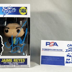 Xolo Mariduena Signed Funko Pop Blue Beetle Jaime Reyes PSA/DNA 1 COA