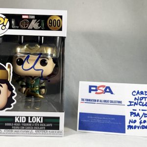 Matt Damon Signed Funko Pop Kid Loki PSA/DNA COA