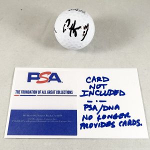 Cameron Young Signed Golf Ball PSA/DNA COA