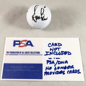 Sam Burns Signed Golf Ball PSA/DNA COA