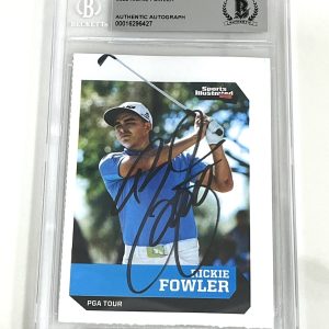 Rickie Fowler Signed 2016 Sports Illustrated For Kids Trading Card Beckett #2