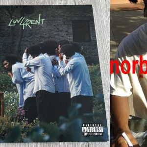 SMINO SIGNED AUTOGRAPH LUV 4 RENT VINYL ALBUM LP w/EXACT PROOF & BECKETT COA