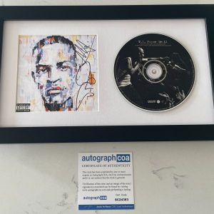 T.I. TIP SIGNED PAPER TRAIL FRAMED MATTED CD AUTOGRAPH COA ACOA CLIFFORD HARRIS