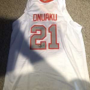 SYRACUSE ORANGE- ARINZE ONUAKU SIGNED AUTOGRAPH JERSEY TRISTAR COA BASKETBALL