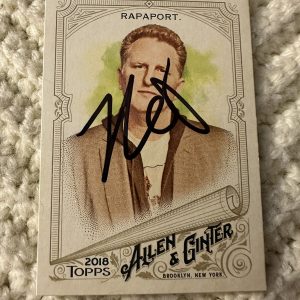 Michael Rapaport Signed Trading Card Autographed Allen & Ginter