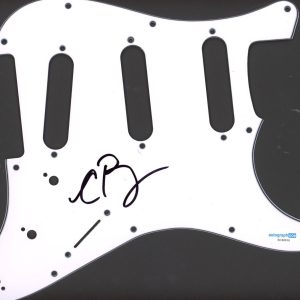 CLAIRE ROSINKRANZ SIGNED AUTOGRAPH STRAT GUITAR PICKGUARD ACOA ELECTRIC TIK TOK