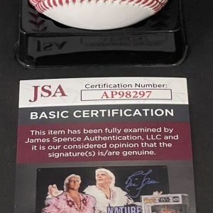 Theo Von Signed Autographed OML Baseball The Rat King Comedian JSA