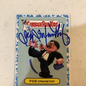 JEFF FOXWORHTY SIGNED AUTOGRAPH 2016 TOPPS GARBAGE PAIL KIDS TRADING CARD RARE!
