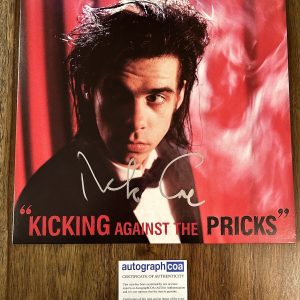 ‘Nick Cave’ Signed ‘Kicking Against The Pricks’ Vinyl Album The Bad Seeds ACOA