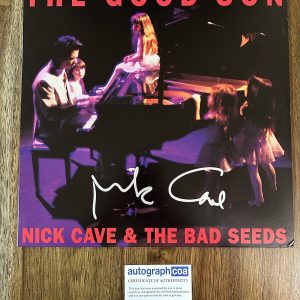 ‘Nick Cave’ Signed ‘The Good Son’ Vinyl Album The Bad Seeds ACOA PROOF