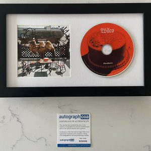 WILCO THE ALBUM SIGNED AUTOGRAPH FRAMED CD JEFF TWEEDY +5 COA ACOA